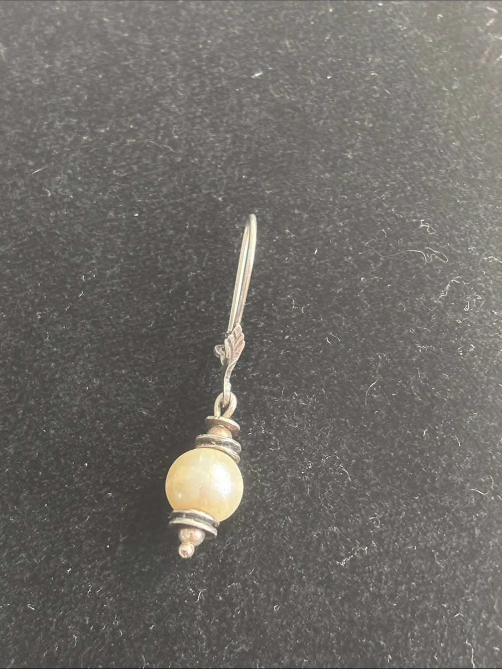 Silpada .925 Sterling Silver Earring Single Replacement W0922